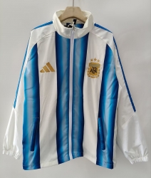 2026 Argentina blue white windbreaker jacket+pants S-XXL